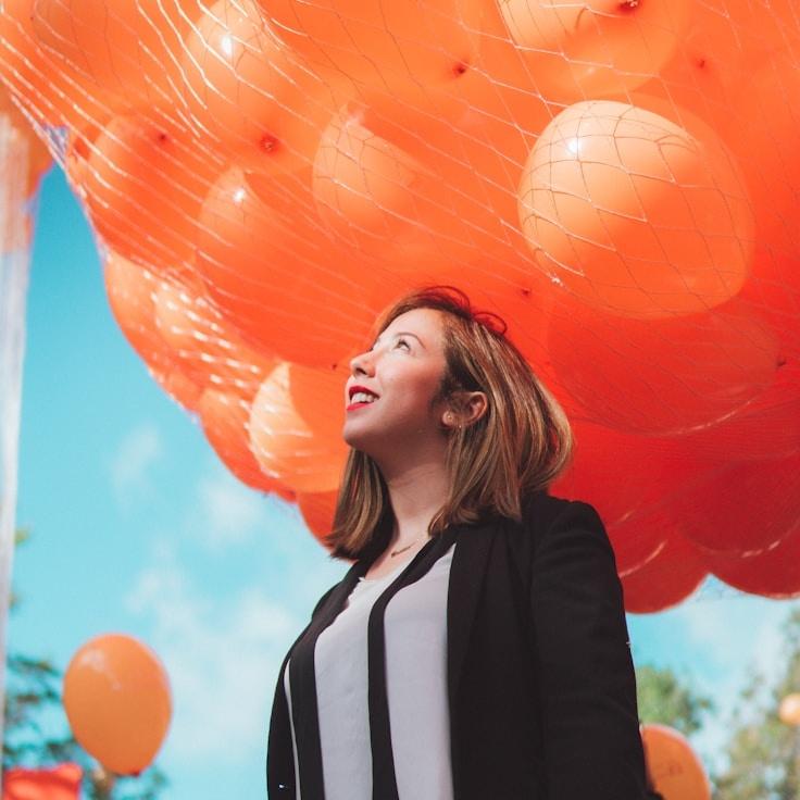 Portrait of Zephyr, group coordinator and fusion cooking expert